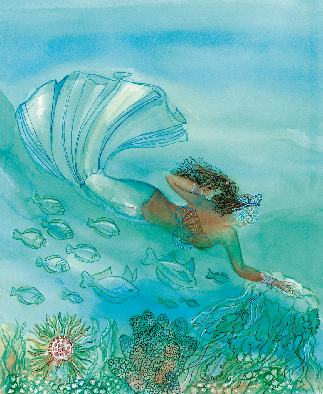 Correio Lunar 🌕 Lua cheia guiada pelas águas de Iemanjá!