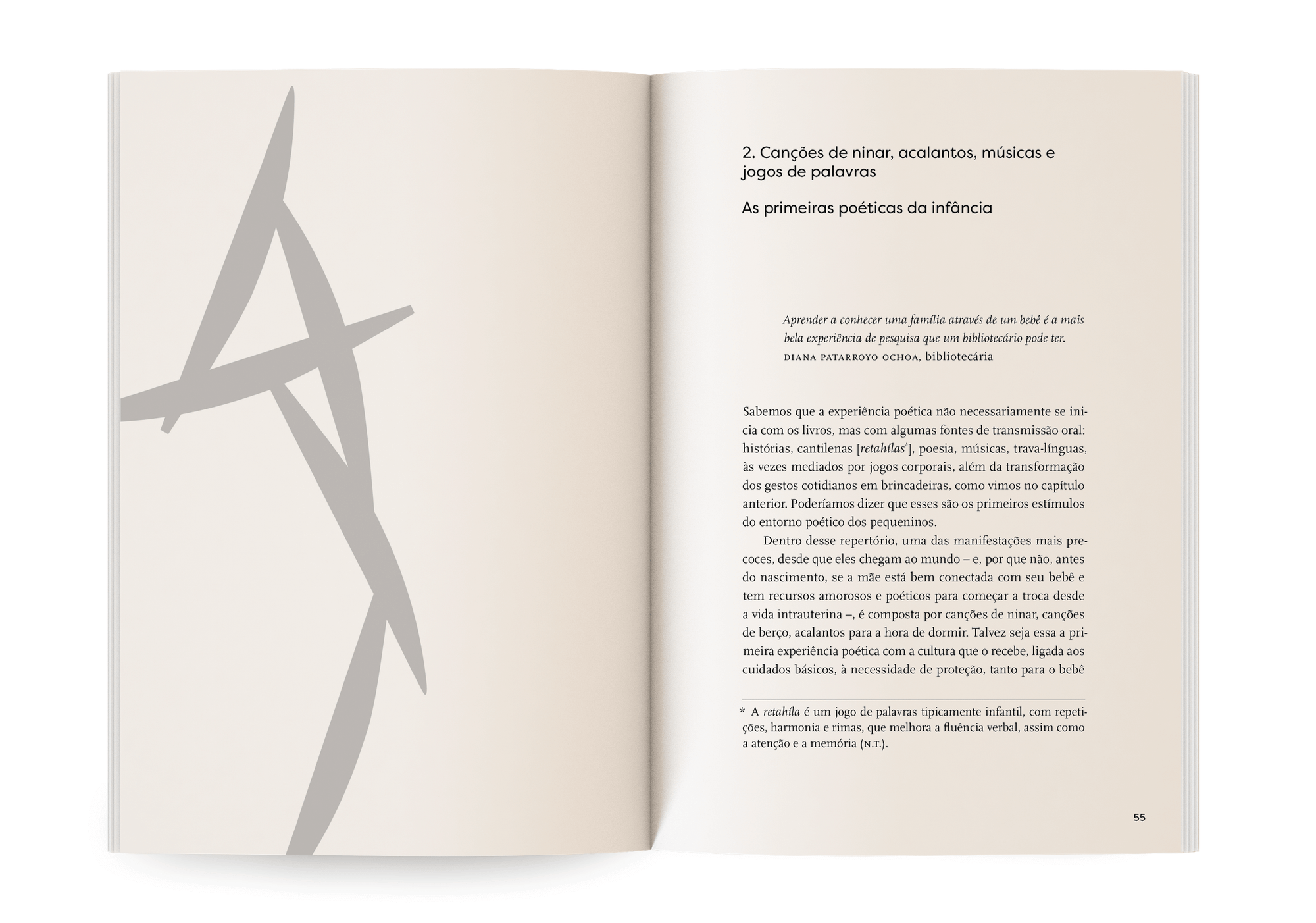 Um pássaro de ar - a formação dos mediadores de leitura para a primeira infância de María Emília Lopez